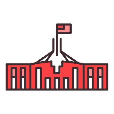 The Australian Government building.
