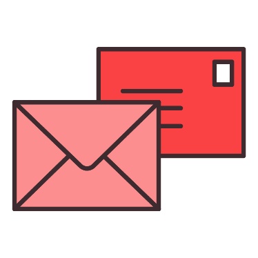 A mail icon.